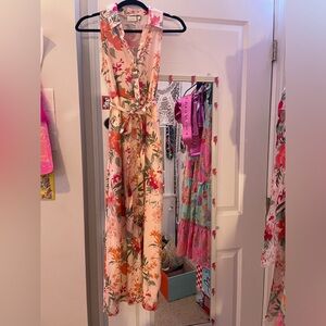 Emeline Dress Alljoy Landing Tropical Floral